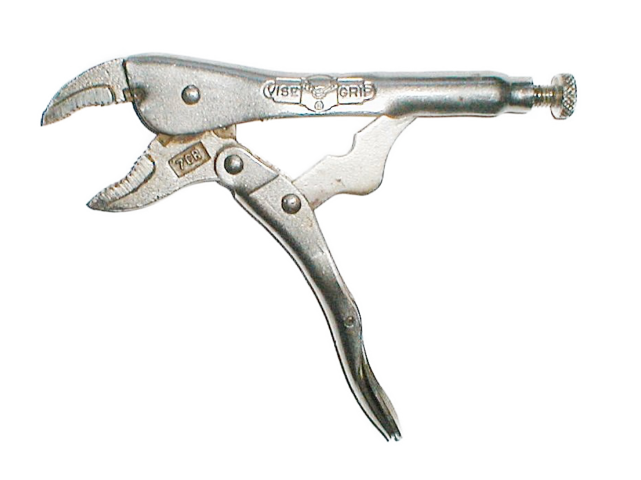 A set of locking pliers is an example of a machine.